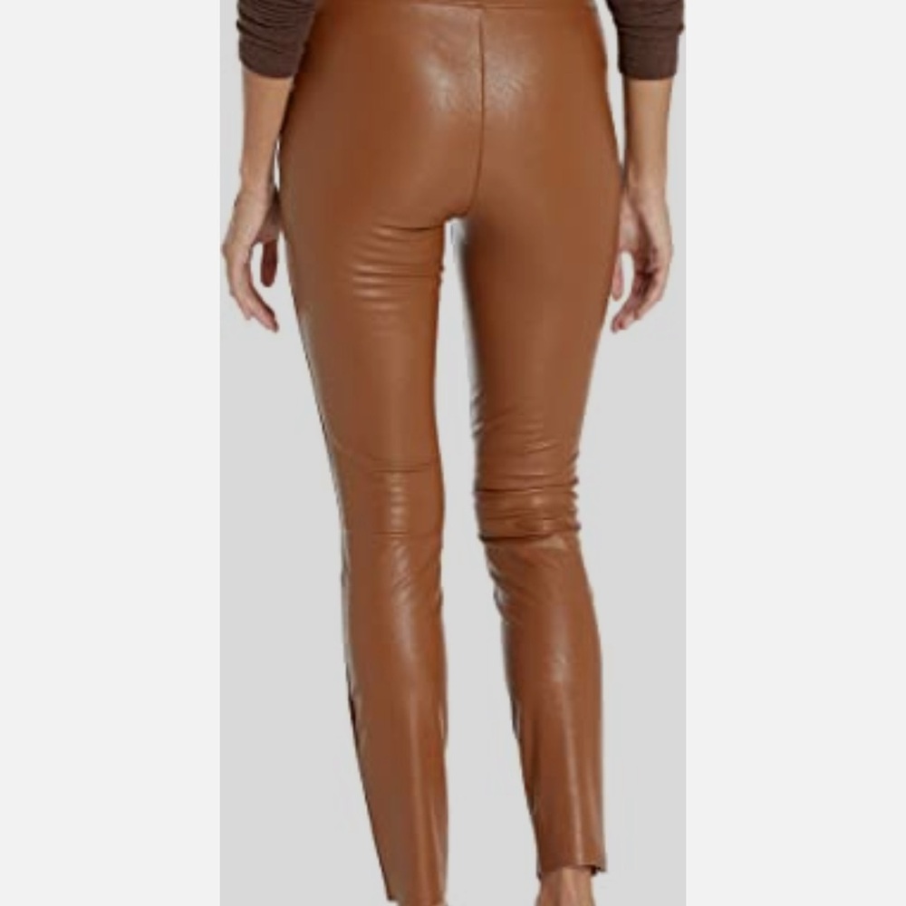 PAIGE Sheena Faux Leather Leggings - Picture 2 of 5